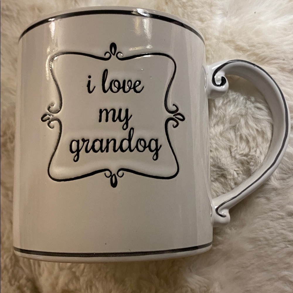 Large New spectrum I love my grandog mug! Perfect gift for furry grandog parent